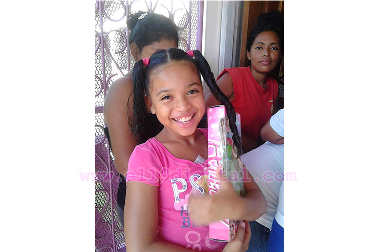 Alegría y felicidad en Bilwi con la entrega de juguetes