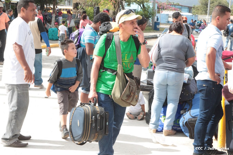 Gobierno refuerza servicios en Peñas Blancas ante incremento de flujo migratorio