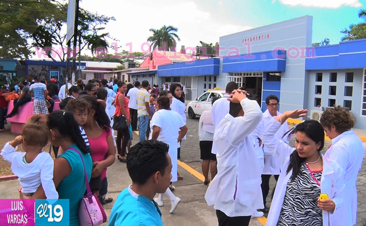 Hospital Alemán Nicaragüense participó activamente del IV Simulacro Nacional Multiamenazas