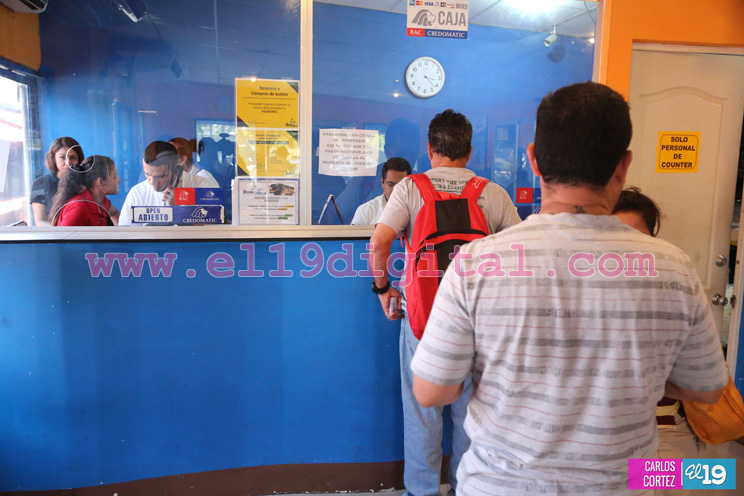 Miles retornan de Costa Rica a pasar vacaciones en Nicaragua