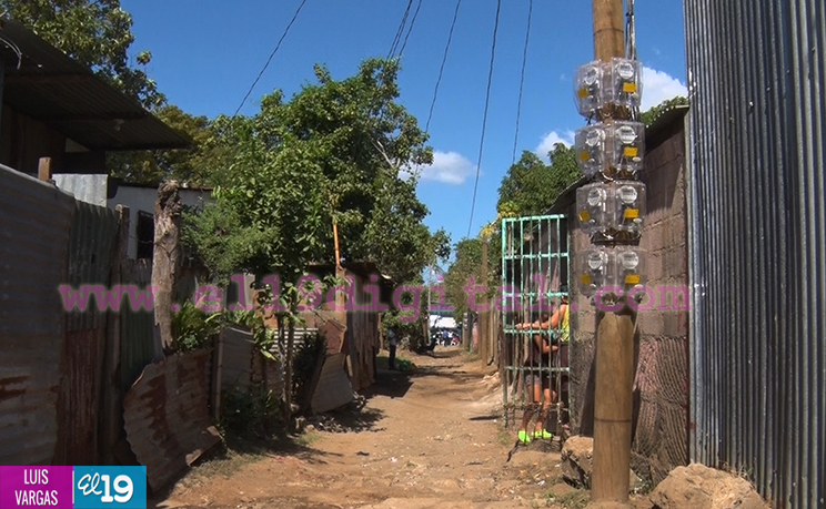 Familias de la comunidad Nicaragua Libre celebran el progreso que les trae la electrificación