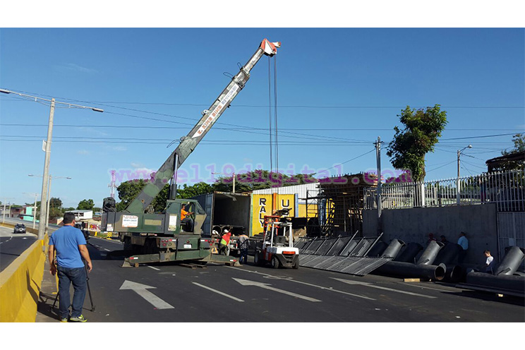 Inicia construcción de puente peatonal en paso a desnivel Barricada de la Esperanza