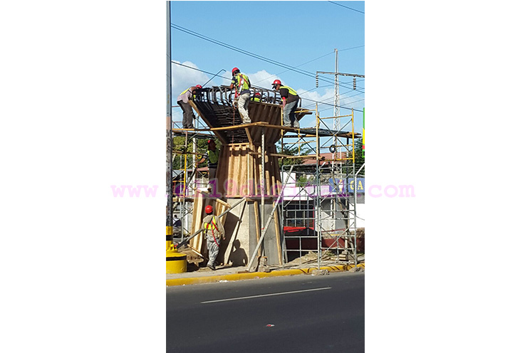 Inicia construcción de puente peatonal en paso a desnivel Barricada de la Esperanza