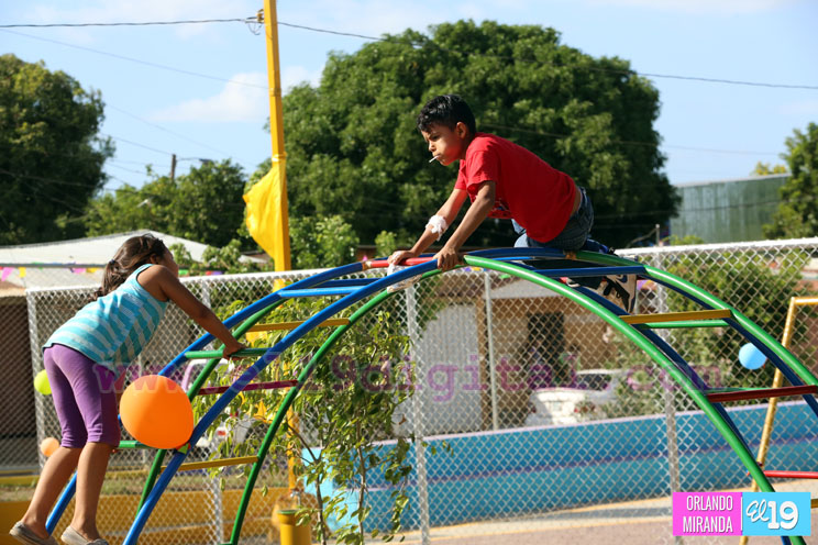 Gobierno Sandinista inaugura rehabilitación de parque René Cisneros