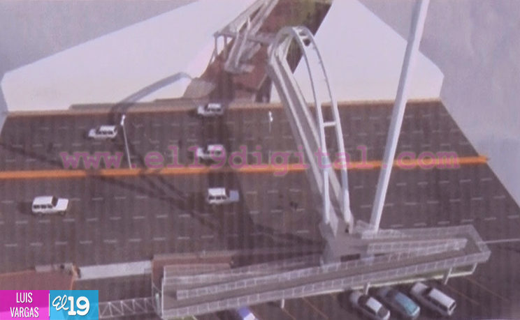Inicia construcción de puente peatonal en paso a desnivel Barricada de la Esperanza