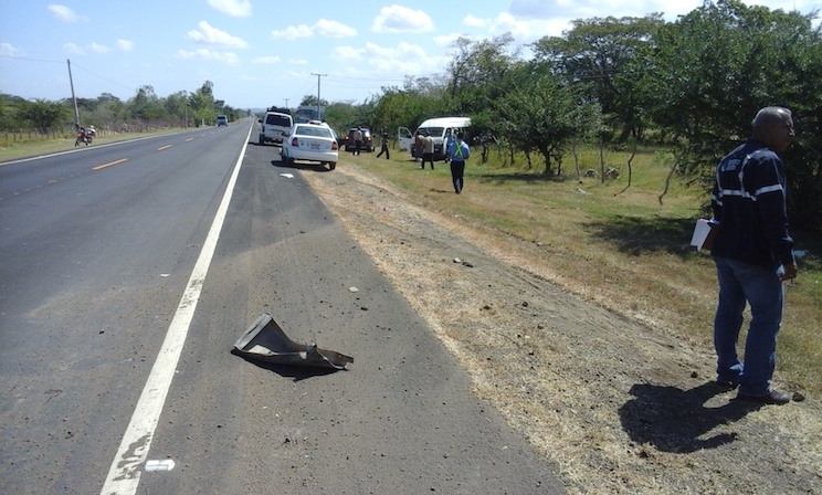 Accidente de tránsito deja dos víctimas mortales en carretera a León