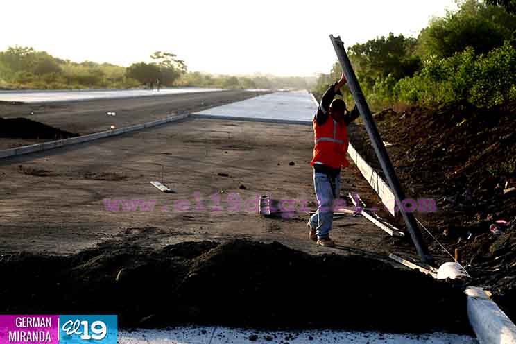 Avanza ampliación de Pista Larreynaga