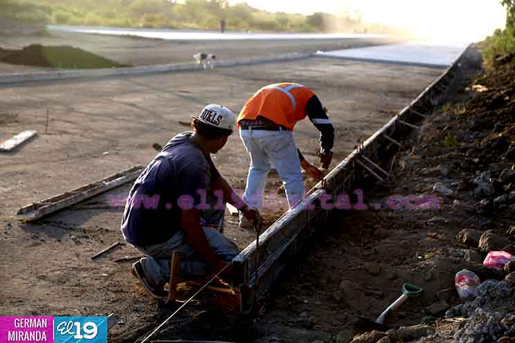 Avanza ampliación de Pista Larreynaga