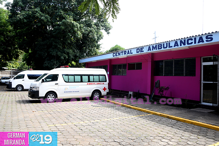 Central de Ambulancias de Managua atiende emergencias en últimos días del año