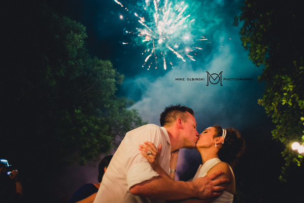 Boda de meteorólogos junto al Volcán Masaya