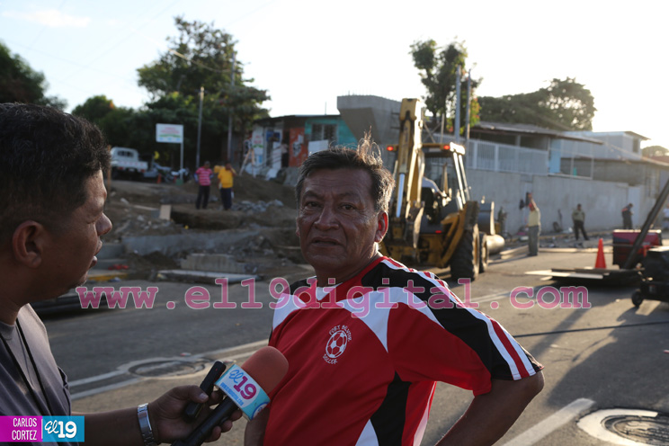 Avanza construcción de puente peatonal en la “Barricada de la Esperanza”