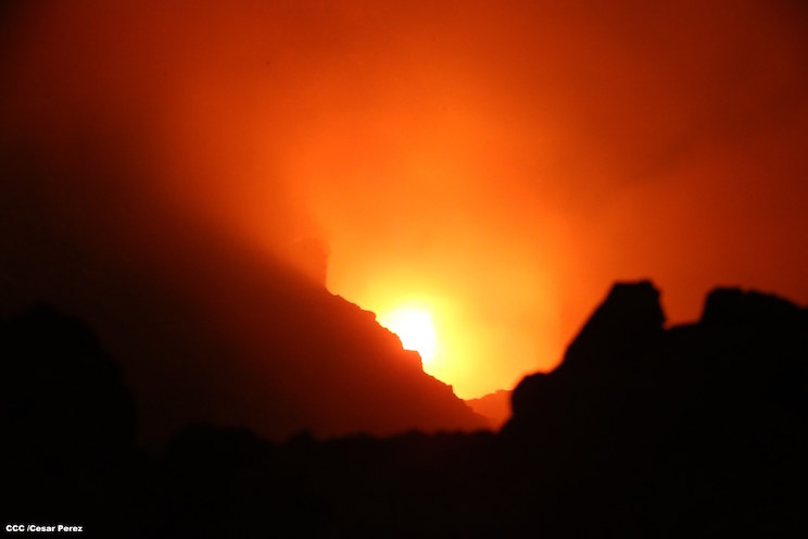 Ineter mantiene vigilancia sobre el volcán Masaya (FOTOS)