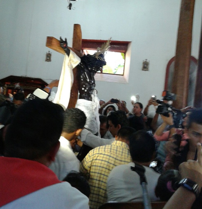 Pueblo católico de Tipitapa inicia fiestas en honor al Señor de Esquipulas
