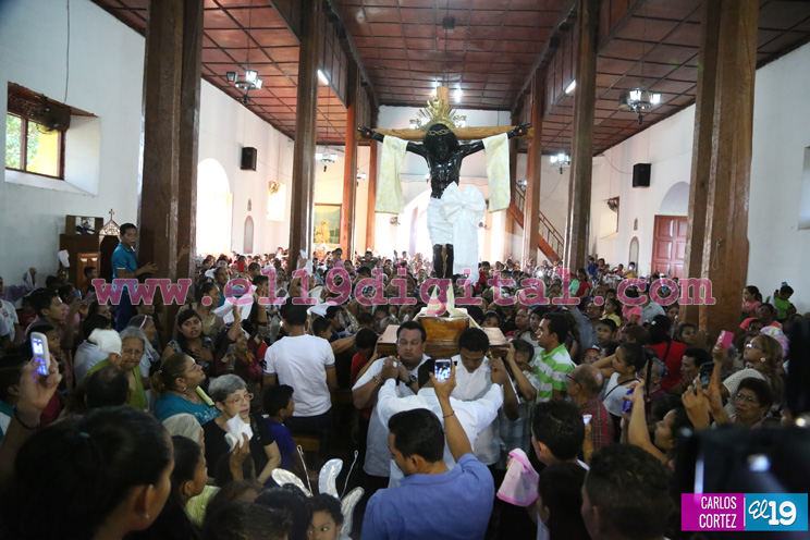 Pueblo católico de Tipitapa inicia fiestas en honor al Señor de Esquipulas