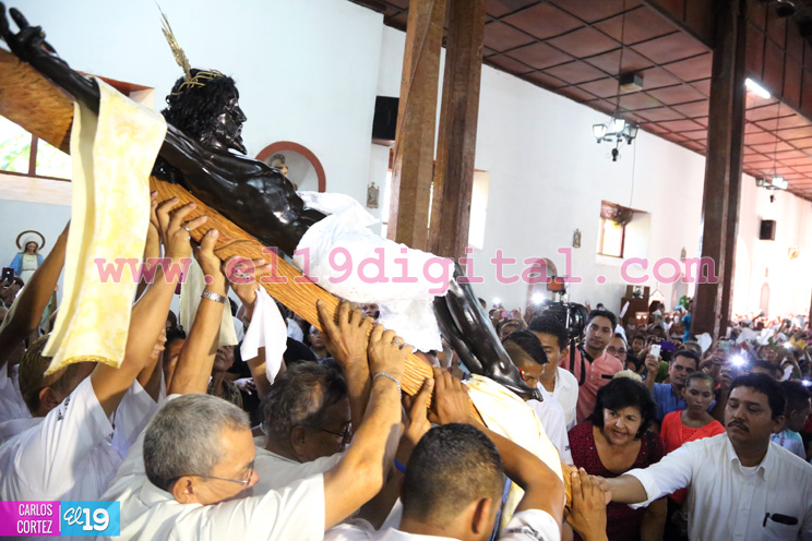 Pueblo católico de Tipitapa inicia fiestas en honor al Señor de Esquipulas
