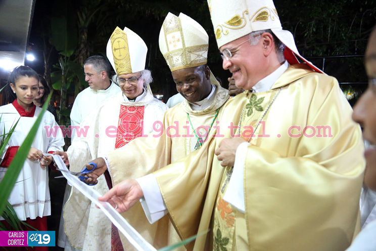 Nuncio celebra sus años de servicio en Nicaragua