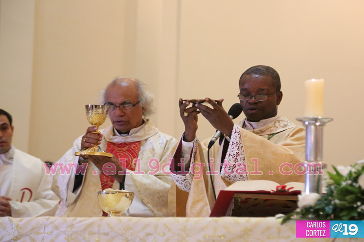 Nuncio celebra sus años de servicio en Nicaragua