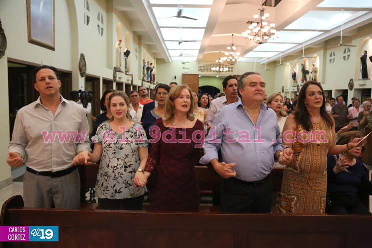 Nuncio celebra sus años de servicio en Nicaragua
