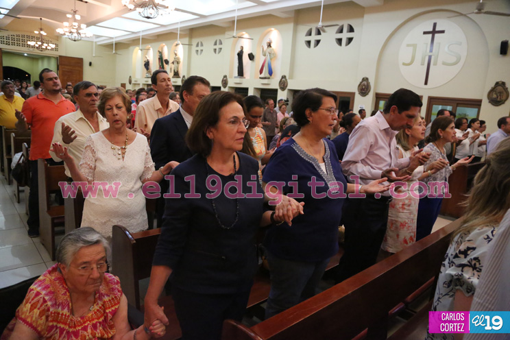Nuncio celebra sus años de servicio en Nicaragua