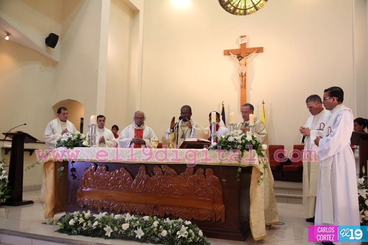 Nuncio celebra sus años de servicio en Nicaragua