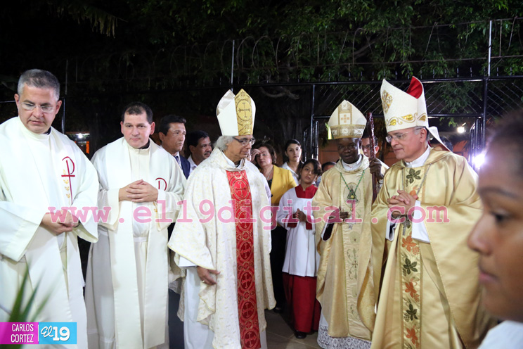 Nuncio celebra sus años de servicio en Nicaragua