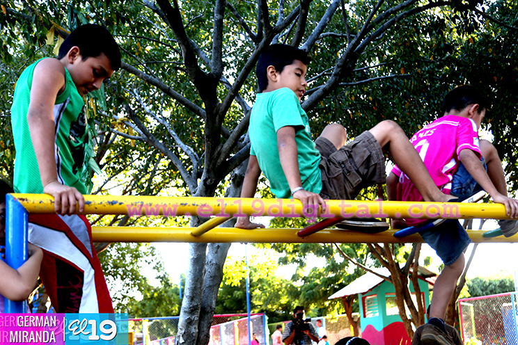 ALMA inaugura obras de remozamiento en parque de Villa Flor Norte