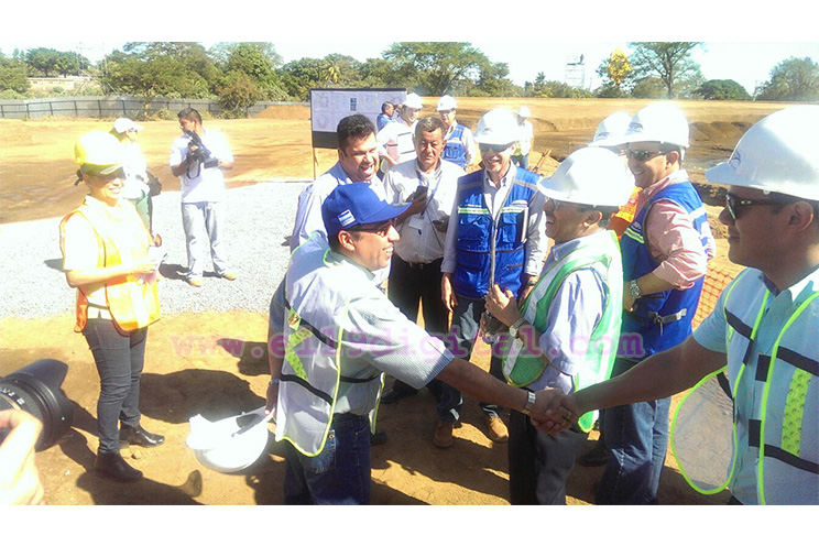 Supervisan avances en la construcción del nuevo Estadio Nacional de Béisbol
