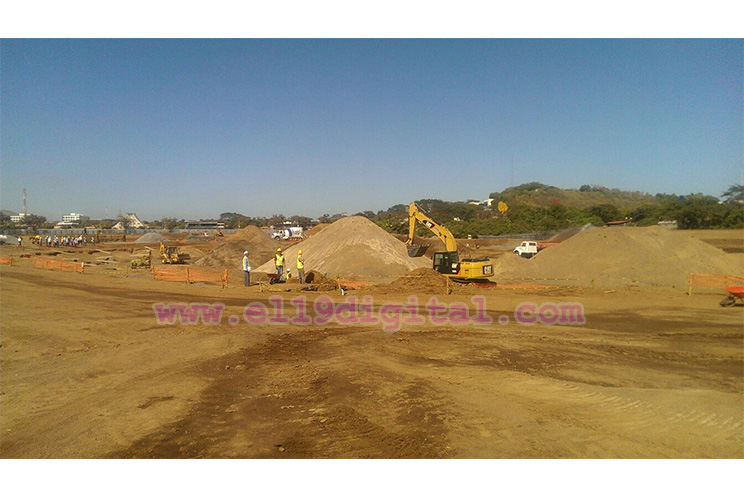 Supervisan avances en la construcción del nuevo Estadio Nacional de Béisbol