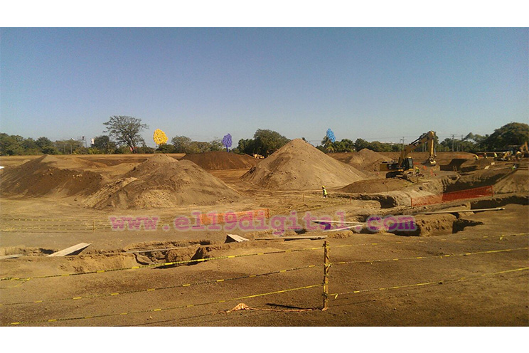 Supervisan avances en la construcción del nuevo Estadio Nacional de Béisbol