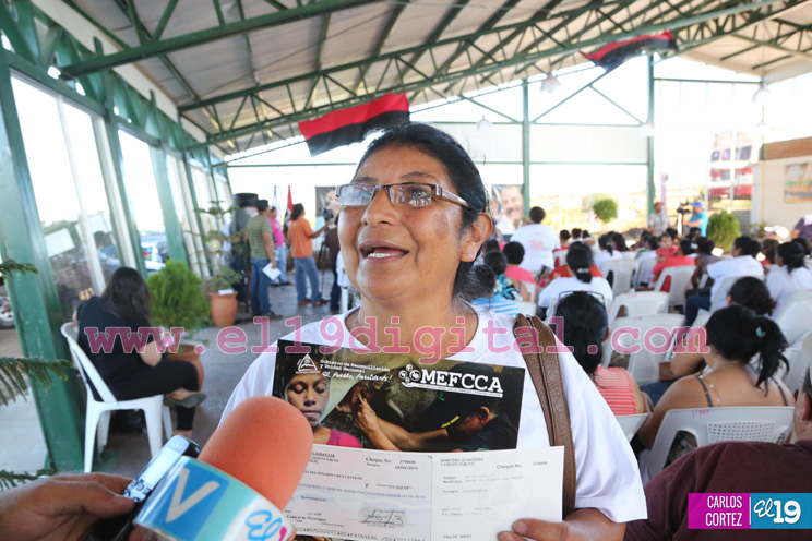 Gobierno Sandinista entrega bonos de capitalización a cooperativas de Matagalpa y Jinotega