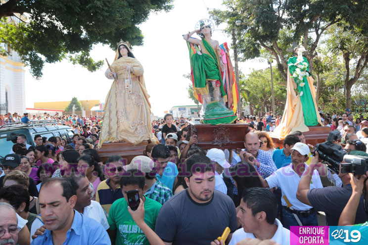 Arrancan fiestas patronales de Diriamba