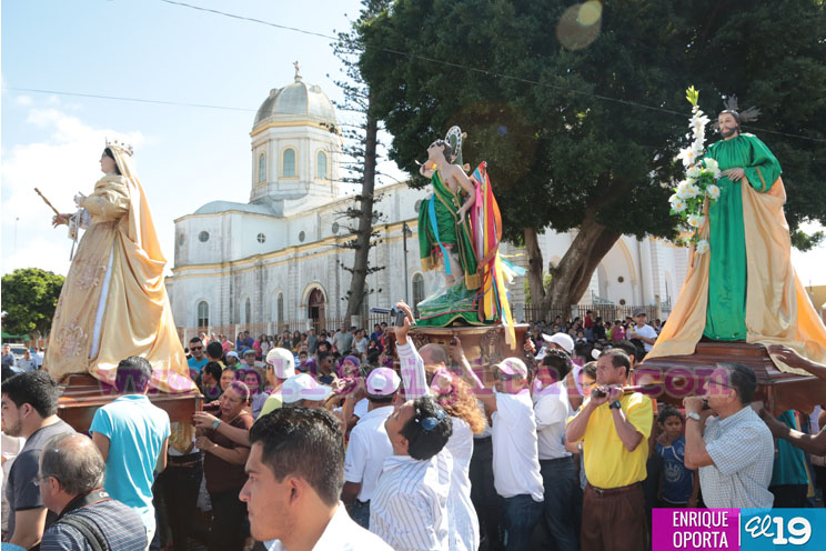 Arrancan fiestas patronales de Diriamba