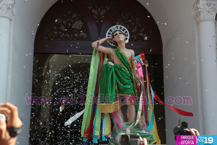 Arrancan fiestas patronales de Diriamba
