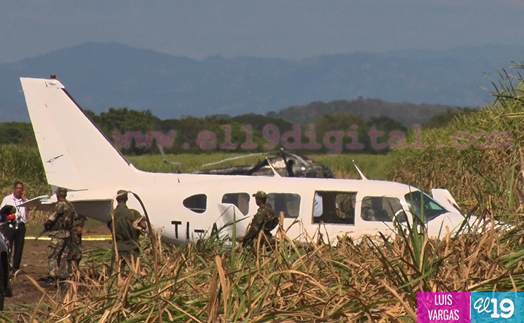 Encuentran cargamento de droga en avioneta procedente de Costa Rica 