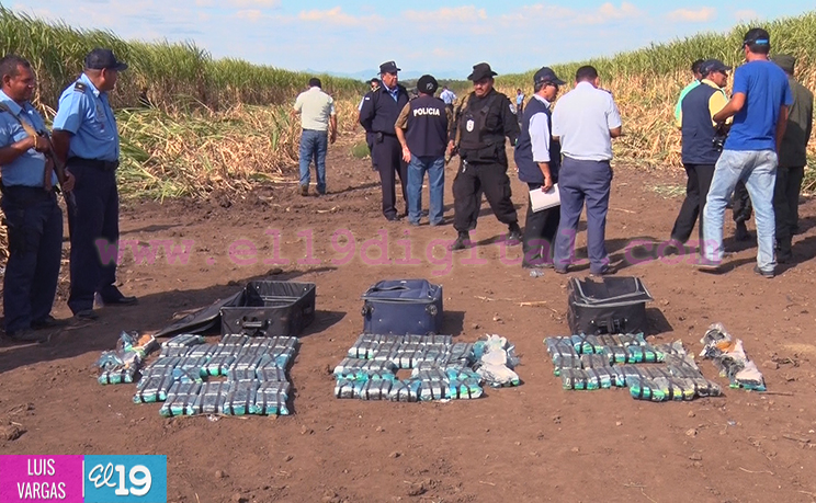 Encuentran cargamento de droga en avioneta procedente de Costa Rica 