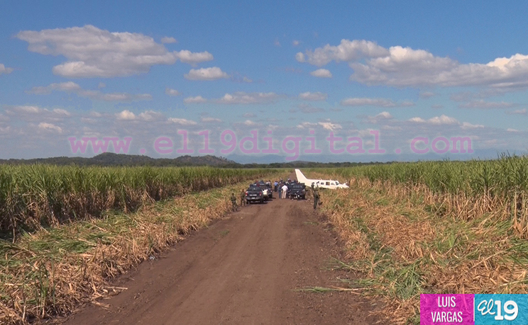 Encuentran cargamento de droga en avioneta procedente de Costa Rica 