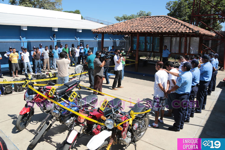 Policía Nacional presenta a grupo delincuencial “Chipirul”