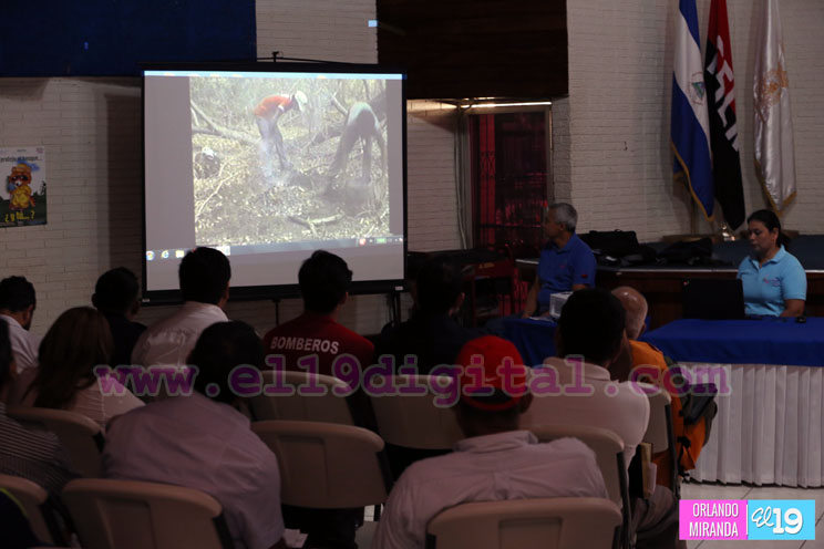 Realizan capacitación sobre la prevención y control de incendios forestales