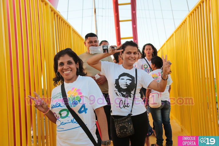 Inauguran Puente Peatonal Aéreo en Paso a Desnivel "Barricada de la Esperanza"