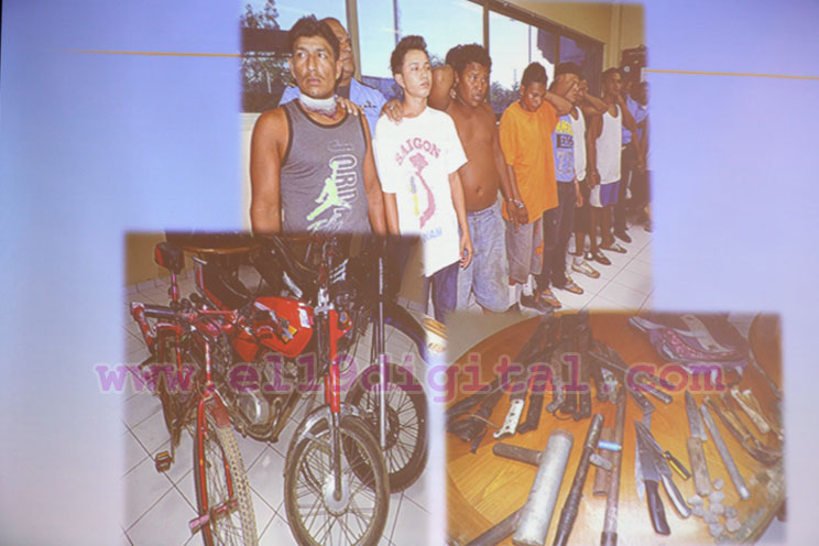 Policía Nacional desarticula 8 grupos delincuenciales en una semana