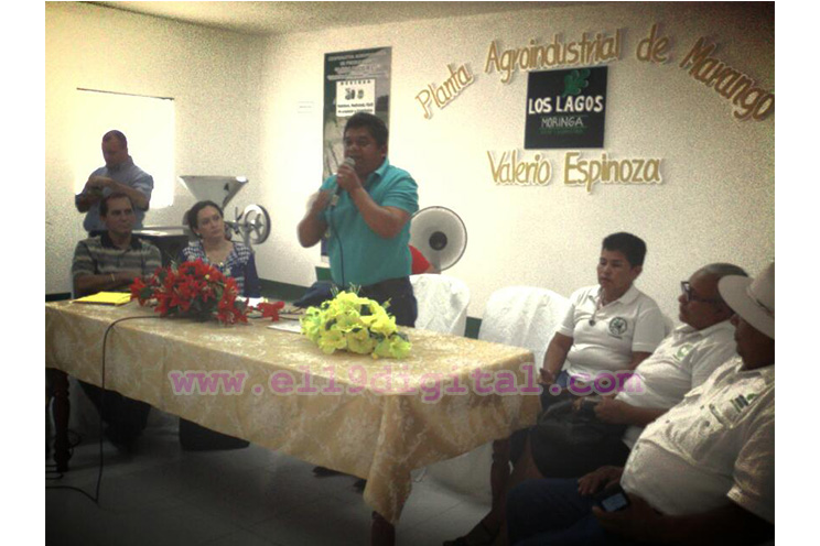 Inauguran plantas agroindustriales de Marango y Semilla de Jícaro en Villa Nueva