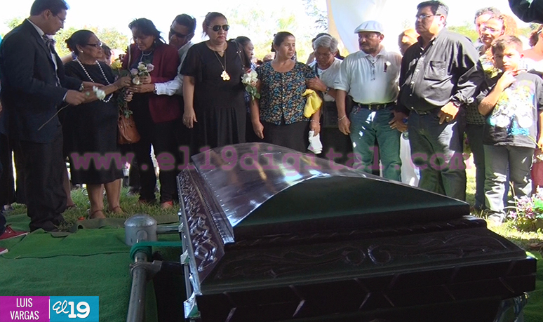 Emotivo adiós a don Héctor Gaitán, miembro del EDSN de Sandino