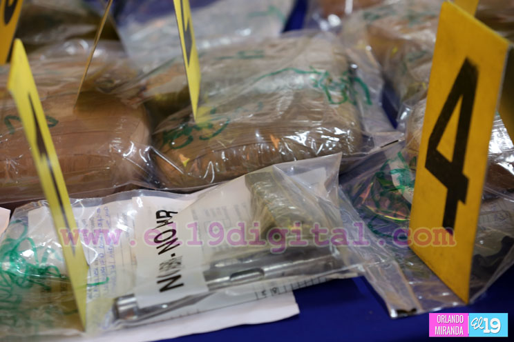 Policía Nacional golpea 8 expendios de narcomenudeo en Managua
