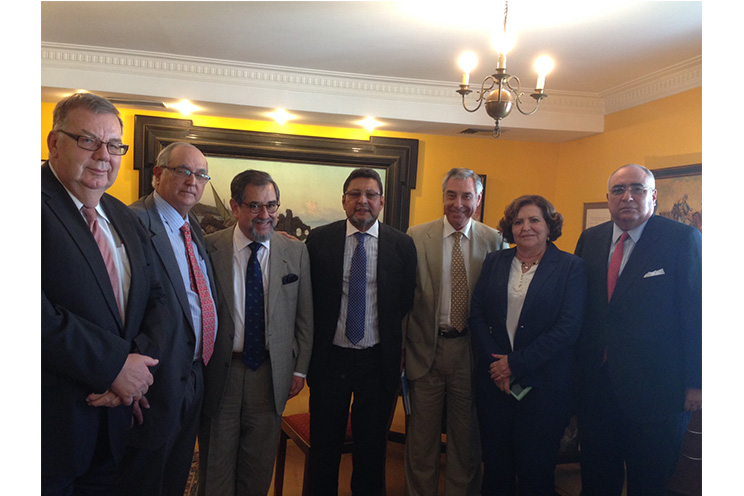 Comandante Bayardo Arce se reúne con Subsecretario de Relaciones Exteriores de Chile