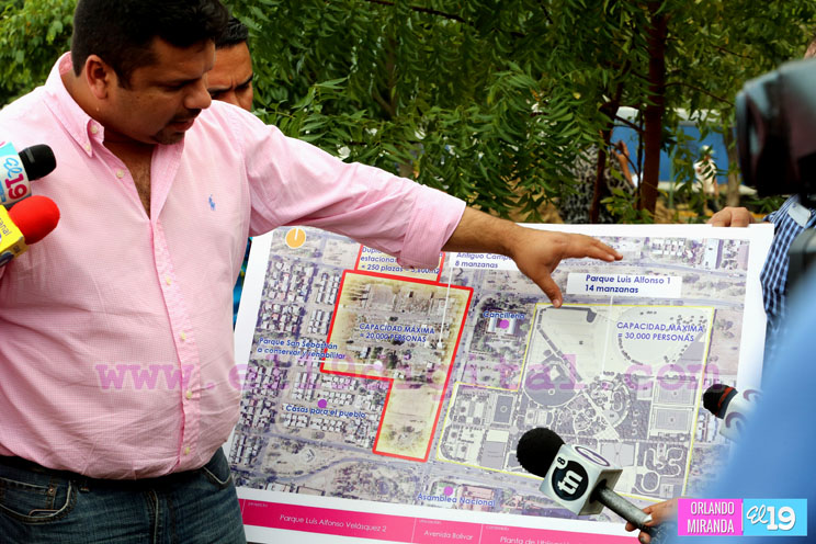 Arranca construcción de la segunda etapa del Parque Luis Alfonso Velásquez Flores