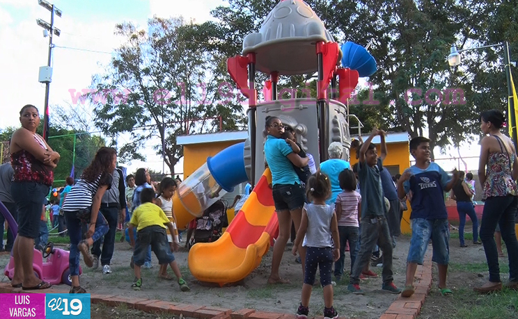 Inauguran parque Héroes y Mártires en la Colonia 14 de Septiembre