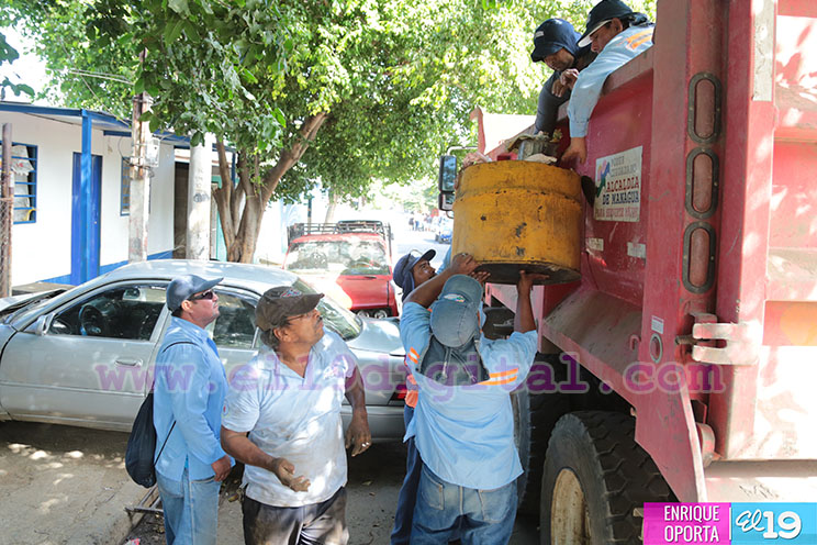 Pueblo nicaragüense integrado en lucha contra las epidemias