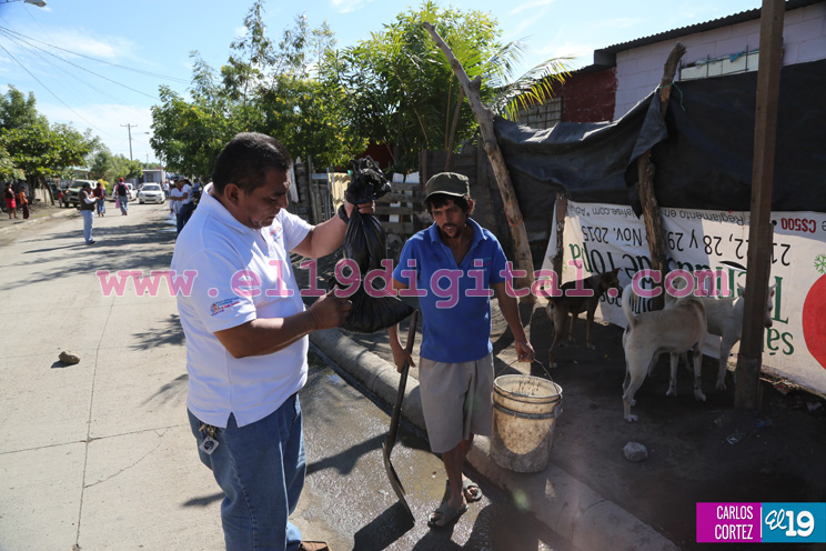Familias de Managua en intensa lucha contra las epidemias