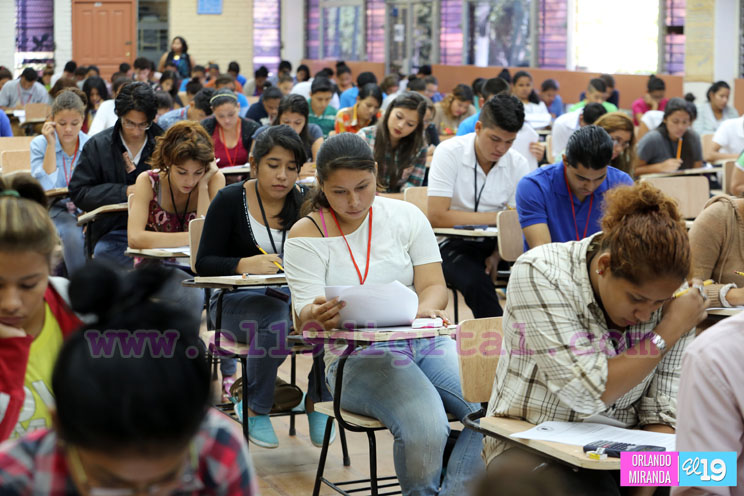 Más de 13 mil bachilleres buscan cupo en UNAN-Managua