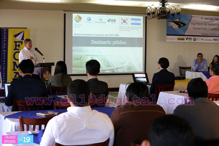 Empresa coreana presenta plan maestro para el mantenimiento de puentes y carreteras de Nicaragua
